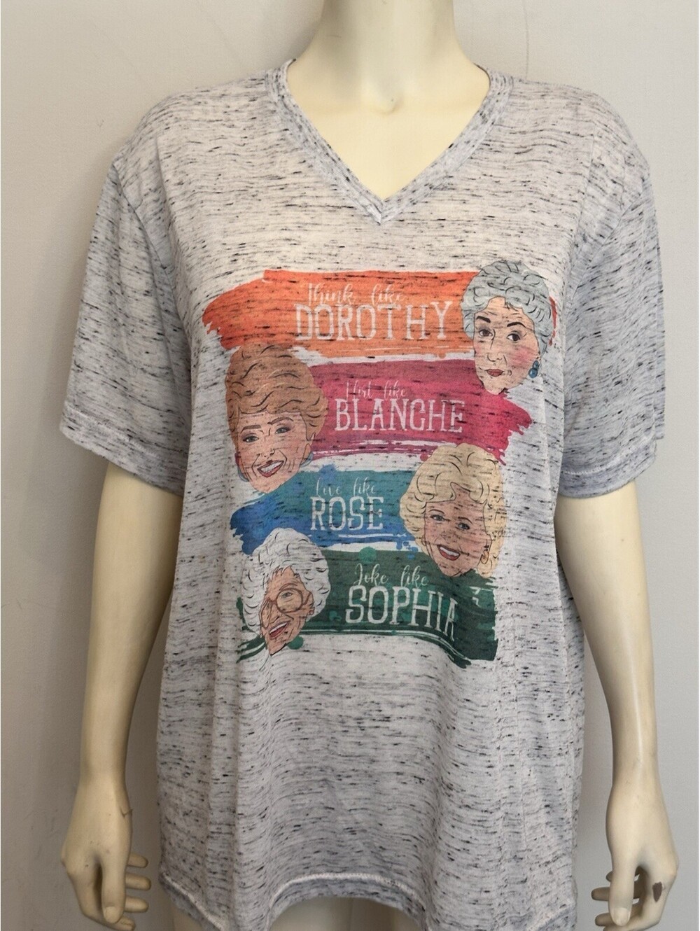 The Golden Girls Gray Short Sleeve T-Shirt Women's Size Xl